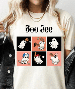 Boo Shirt, Comfy Heavy Cotton Tee for Halloween Celebrations, Ideal Gift for Spooky Vibes Enthusiasts