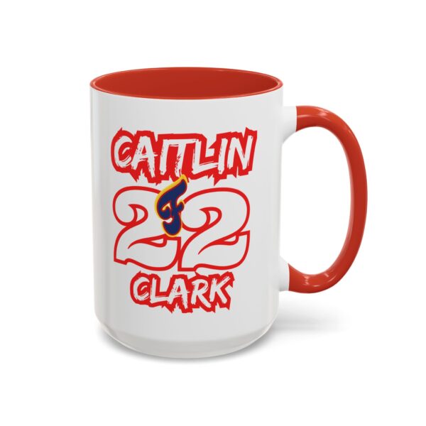 Caitlin Clark Fever Coffee Mug Indiana Fever 2024, From the Logo 22 Mug Caitlin Clark Mug Basketball Mug, Sports Lover Gift, Indiana Mug - Image 2