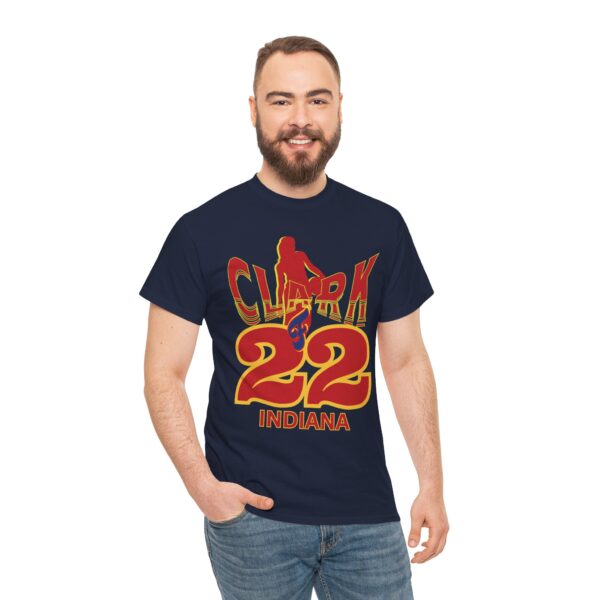 Clark 22 Jersey Shirt Women's Basketball Unisex T-shirt Adult Retro Indiana Fan Tee, Caitlin Clark Tee Shirt, Caitlin Clark Fever Basketball Shirt, Caitlin Clark Indiana Fan shirt, Clark Fever 22 Jersey Shirt - Image 20