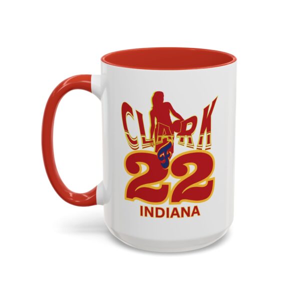 Caitlin Clark Fever Coffee Mug Indiana Fever 2024 WNBA, From the Logo 22 Mug Caitlin Clark Mug Basketball Mug, Sports Lover Gift,Indiana Mug - Image 3