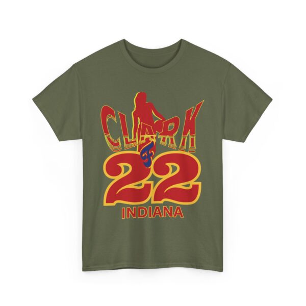 Clark 22 Jersey Shirt Women's Basketball Unisex T-shirt Adult Retro Indiana Fan Tee, Caitlin Clark Tee Shirt, Caitlin Clark Fever Basketball Shirt, Caitlin Clark Indiana Fan shirt, Clark Fever 22 Jersey Shirt - Image 4