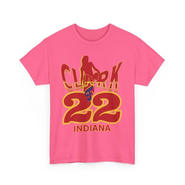 Clark 22 Jersey Shirt Women's Basketball Unisex T-shirt Adult Retro Indiana Fan Tee, Caitlin Clark Tee Shirt, Caitlin Clark Fever Basketball Shirt, Caitlin Clark Indiana Fan shirt, Clark Fever 22 Jersey Shirt - Image 6