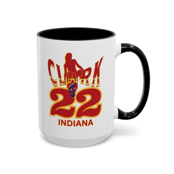 Caitlin Clark Fever Coffee Mug Indiana Fever 2024 WNBA, From the Logo 22 Mug Caitlin Clark Mug Basketball Mug, Sports Lover Gift,Indiana Mug - Image 4