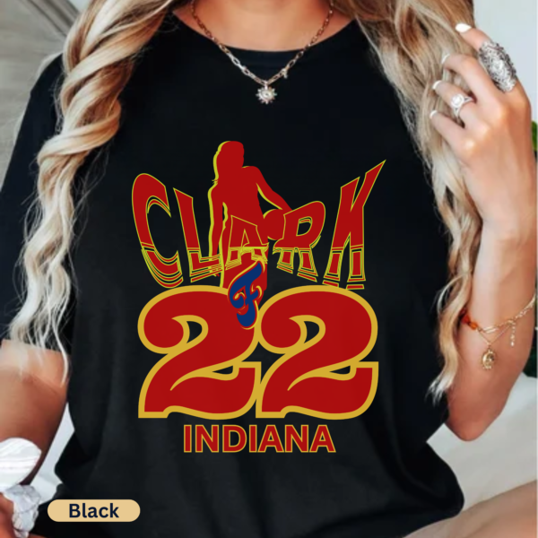 Clark 22 Jersey Shirt Women's Basketball Unisex T-shirt Adult Retro Indiana Fan Tee, Caitlin Clark Tee Shirt, Caitlin Clark Fever Basketball Shirt, Caitlin Clark Indiana Fan shirt, Clark Fever 22 Jersey Shirt