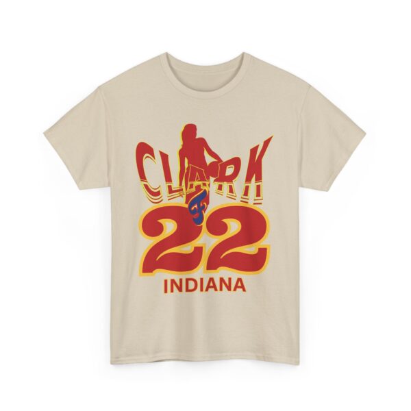 Clark 22 Jersey Shirt Women's Basketball Unisex T-shirt Adult Retro Indiana Fan Tee, Caitlin Clark Tee Shirt, Caitlin Clark Fever Basketball Shirt, Caitlin Clark Indiana Fan shirt, Clark Fever 22 Jersey Shirt - Image 9