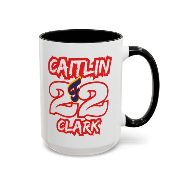 Caitlin Clark Fever Coffee Mug Indiana Fever 2024, From the Logo 22 Mug Caitlin Clark Mug Basketball Mug, Sports Lover Gift, Indiana Mug - Image 3