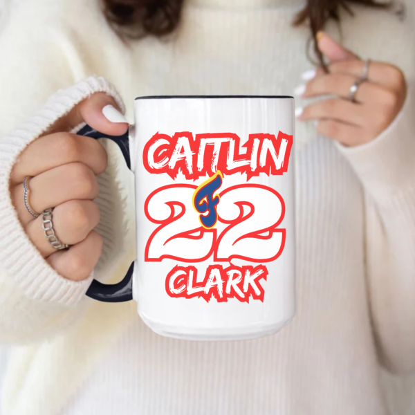 Caitlin Clark Fever Coffee Mug Indiana Fever 2024, From the Logo 22 Mug Caitlin Clark Mug Basketball Mug, Sports Lover Gift, Indiana Mug