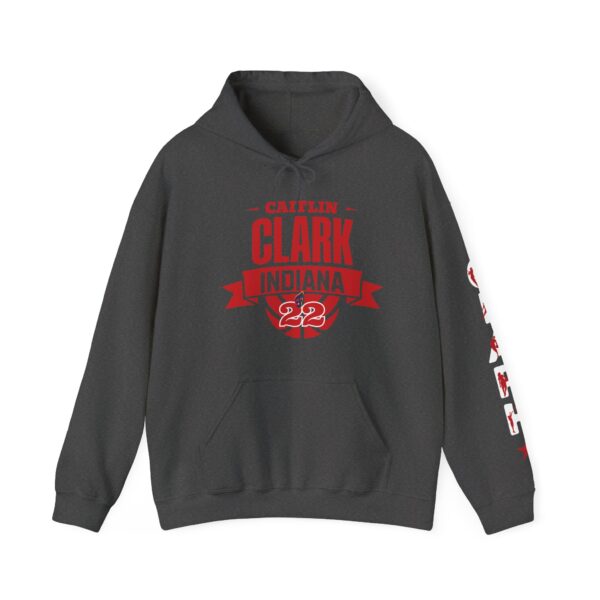 Caitlin Clark Hooded Sweatshirt, Caitlin Clark 22 Indiana Hoodie, Caitlin Clark Basketball Hoodie, Caitlin Clark 22 Unisex Hoodie Sweater - Image 6