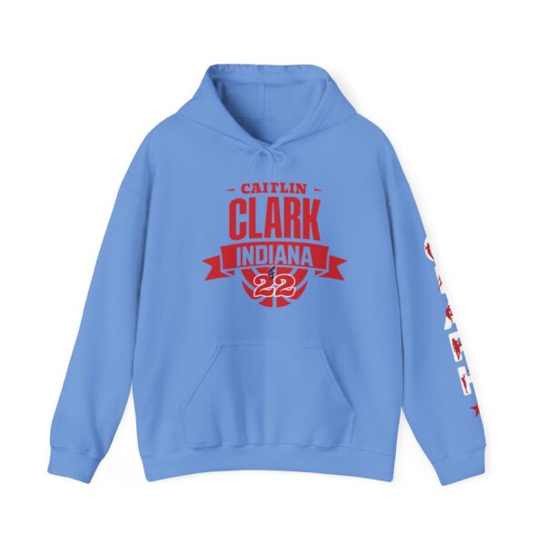 Caitlin Clark Hooded Sweatshirt, Caitlin Clark 22 Indiana Hoodie, Caitlin Clark Basketball Hoodie, Caitlin Clark 22 Unisex Hoodie Sweater - Image 10