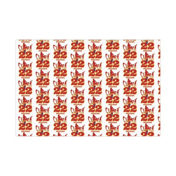 Caitlin Clark 22 Wrapping Paper, Basketball Caitlin Wrap, Women's Basketball, From the logo Wrap Paper, Caitlin Clark 22, Gift Wrap Papers - Image 3