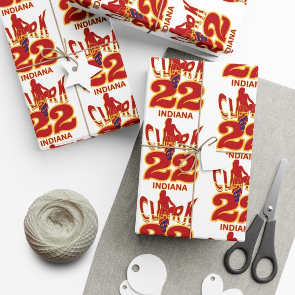 Caitlin Clark 22 Wrapping Paper, Basketball Caitlin Wrap, Women's Basketball, From the logo Wrap Paper, Caitlin Clark 22, Gift Wrap Papers