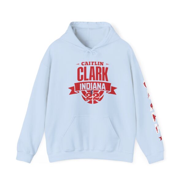 Caitlin Clark Hooded Sweatshirt, Caitlin Clark 22 Indiana Hoodie, Caitlin Clark Basketball Hoodie, Caitlin Clark 22 Unisex Hoodie Sweater - Image 7