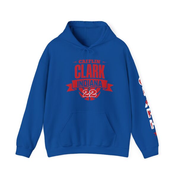 Caitlin Clark Hooded Sweatshirt, Caitlin Clark 22 Indiana Hoodie, Caitlin Clark Basketball Hoodie, Caitlin Clark 22 Unisex Hoodie Sweater - Image 8