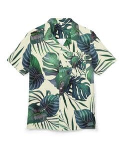 Exotic Tropical Plants Unisex Hawaiian Shirt, Fashion Men's Hawaiian Shirt, Bachelor Party Shirts, Hawaii Party Shirt, Hawaiian Shirt Women