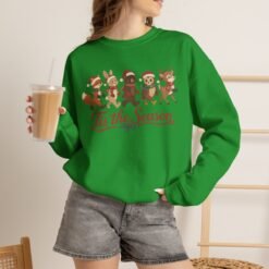 'Tis the Season Crewneck Sweatshirt — Cute Woodland Animals Holiday Pullover