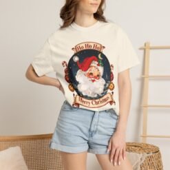 Vintage Santa Claus Merry Christmas T-shirt | Ho Ho Ho holiday design, Vintage Santa Tee, Retro Santa Claus Comfort Colors Shirt, Cute Santa Claus Xmas Tee